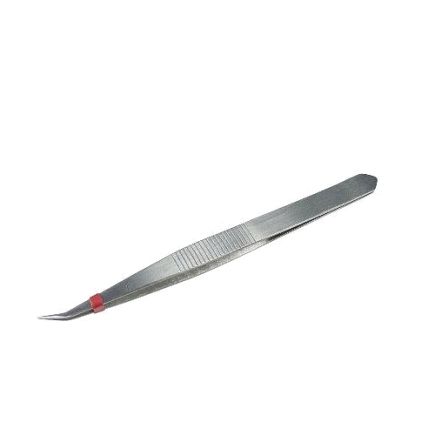 Tweezers Angled Jaw