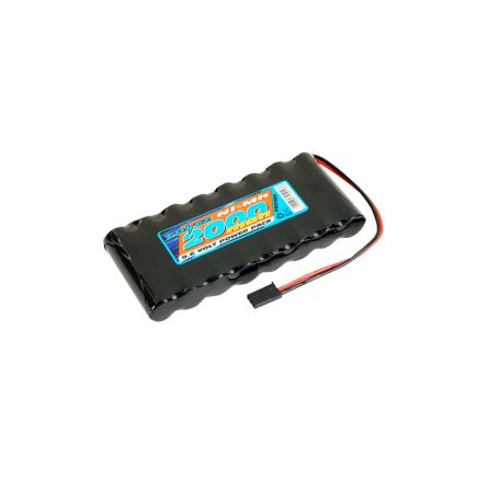 Voltz VZ0180 2000mAh 9.6v TX Flat Battery With Connector