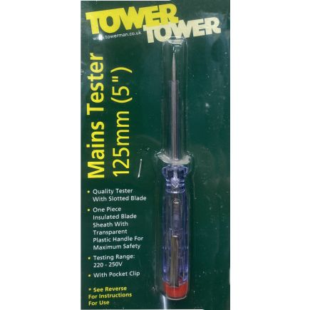 Best Tower Mains Tester 125mm