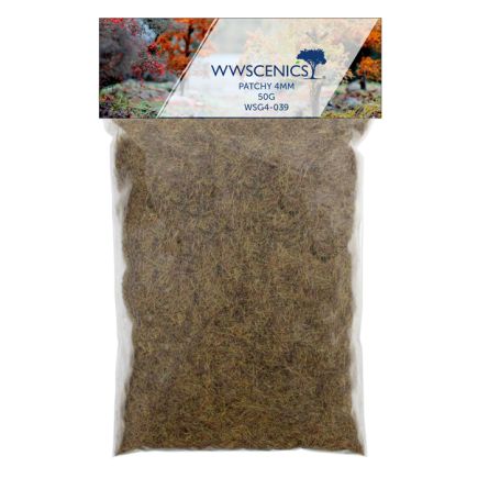 WWScenics WSG-4039 500ml 4mm Patchy 50g