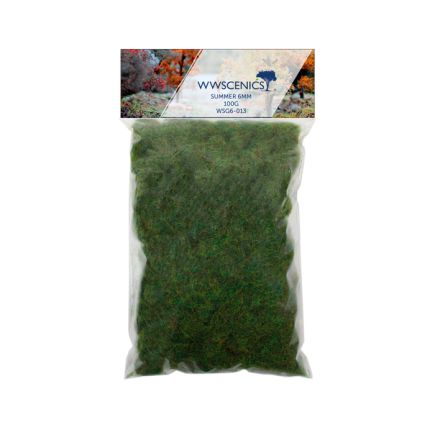 WWScenics WSG-6013 1000ml 6mm Summer Static Grass 100g