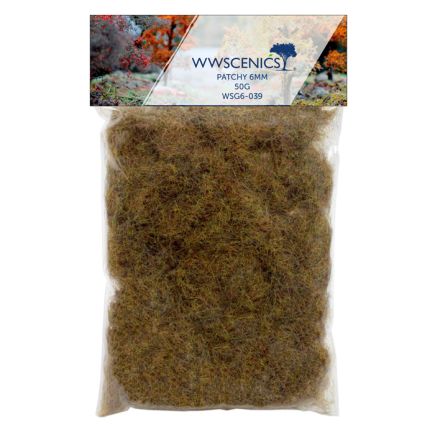 WWScenics WSG-6039 500ml 6mm Patchy 50g