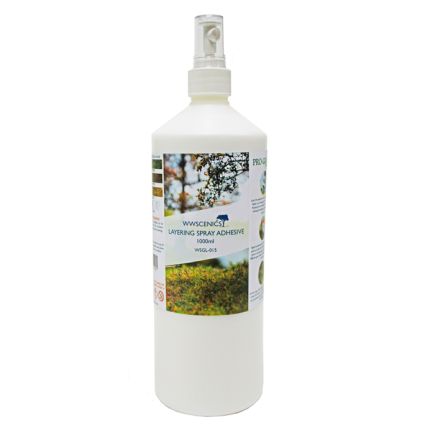 WWScenics WSGL-015 Static Grass Layering Spray Adhesive 1000ml