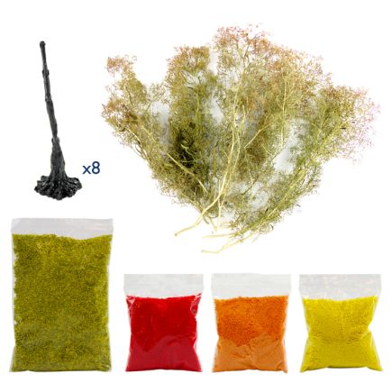 WWScenics WSLF-061 Autumn Realistic Tree Making Kit