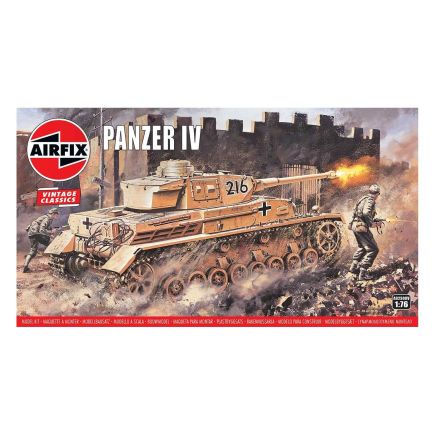 Airfix A02308V Panzer IV Tank Plastic Kit