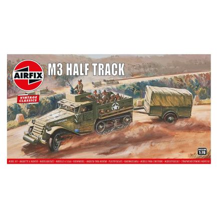 Airfix A02318V M3 Half Track Plastic Kit