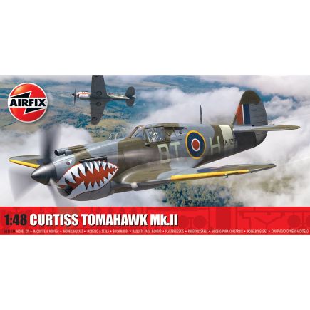 Airfix A05133A Curtiss Tomahawk Mk.II Plastic Kit