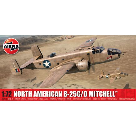 Airfix A06015A North American B-25C/D Mitchell Plastic Kit