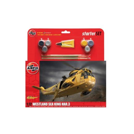 Airfix A55307A Westland Sea king Helicopter Har.3 Large Starter Set