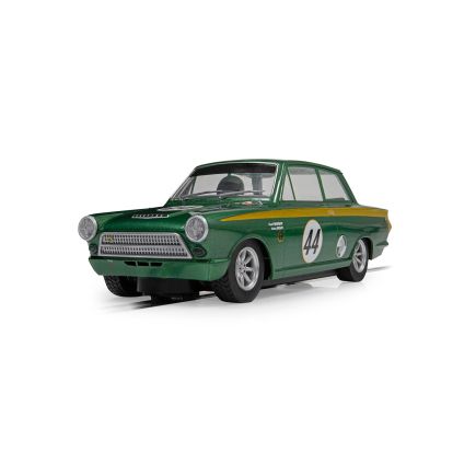 Scalextric C4540 Ford Lotus Cortina Goodwood 2023 Andrew Jordan + David Dickenson