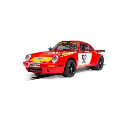 Scalextric C4594 Porsche 911 3.0 RSR Georg Loos Racing GT Winner 1975 LeMans