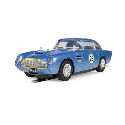 Scalextric C4599 Aston Martin DB5 Blue / Yellow Historic GT Racing