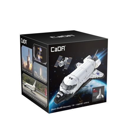 CaDA C56051W Space Shuttle Discovery Plastic Brick Kit