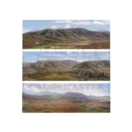 Gaugemaster GM760 The Mountains Small Photo Backscene 1372x152mm