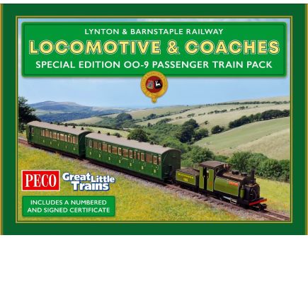 Peco GR1003 OO-9 Lynton and Barnstaple Passenger Train Pack