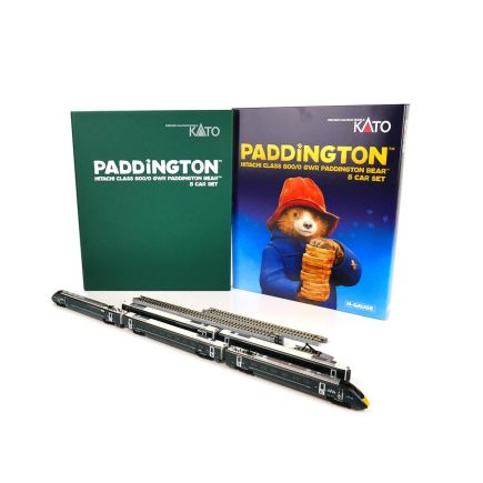 Kato K10-1673S N Gauge Class 800 IET 800010 Paddington Bear GWR 5 Car Train Pack DCC Sound Fitted