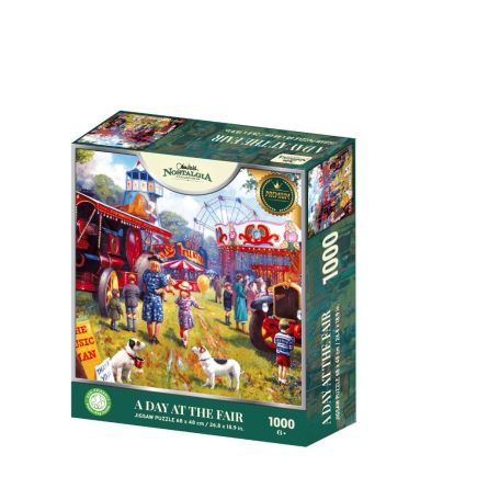 Kidicraft K36029 A Day At The Fair 1000 Piece Jigsaw Puzzle