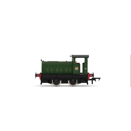 Hornby R30014 OO Gauge Ruston & Hornsby 88DS 0-4-0 D1 GW Green