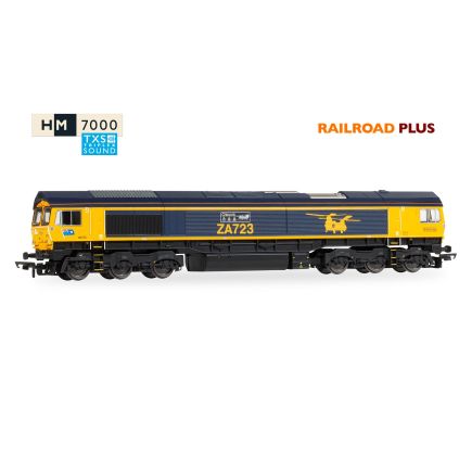Hornby R30429TXS OO Gauge RailRoad Plus Class 66 66723 'Chinook' GBRf TXS Sound Fitted