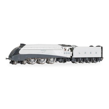 Hornby R30459 OO Gauge LNER A4 4-6-2 2512 'Silver Fox' Silver Jubilee Livery Hornby Dublo Body