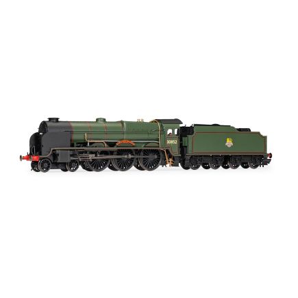 Hornby R3732 OO Gauge SR Lord Nelson 4-6-0 30852 'Sir Walter Raleigh' BR Green Early Crest