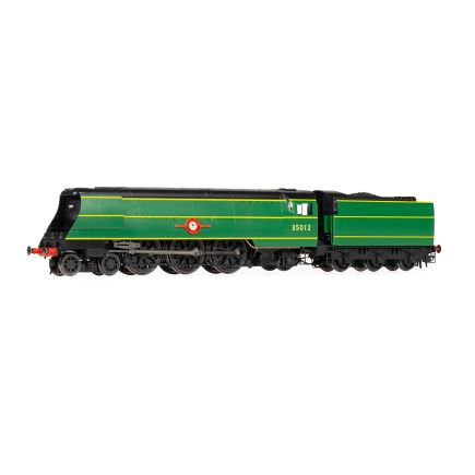 Hornby R3860 OO Gauge SR Merchant Navy 4-6-2 35012 'United States Lines' BR Green