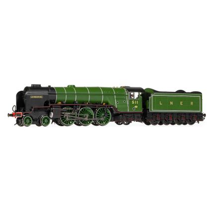 Hornby R3974 OO Gauge LNER Thompson Class A2/3 4-6-2 511 'Airborne' LNER Green