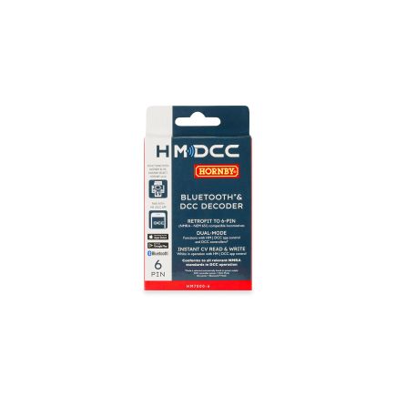 Hornby R7321 HM7000-6 Bluetooth & 6 Pin DCC Decoder