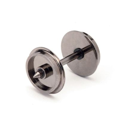 Hornby R8096 OO Gauge 12.5mm Solid Disk Metal Wheels