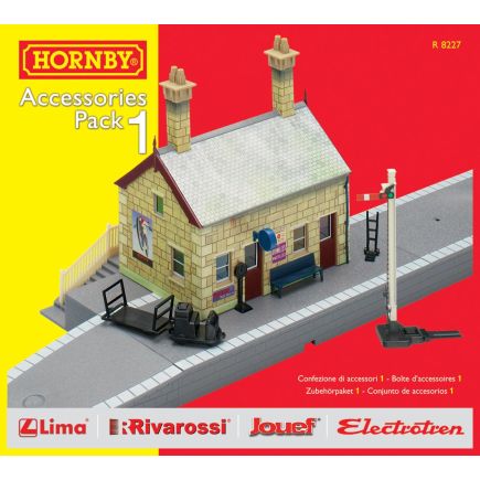 Hornby R8227 OO Gauge Building Extension Pack 1