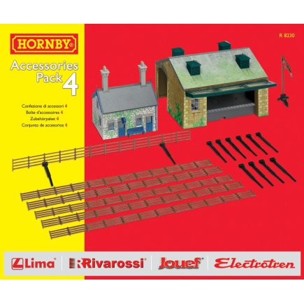 Hornby R8230 OO Gauge Building Extension Pack 4