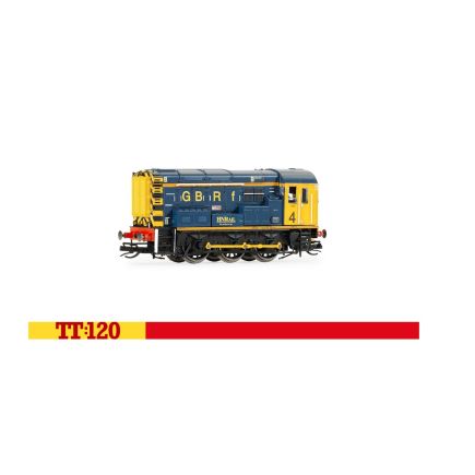 Hornby TT3003 TT Gauge BR Class 08 0-6-0 Shunter 08818 GBRf