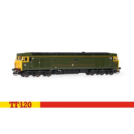 Hornby TT3013 TT Gauge Class 50 50007 'Sir Edward Elgar' GWR 150 Green