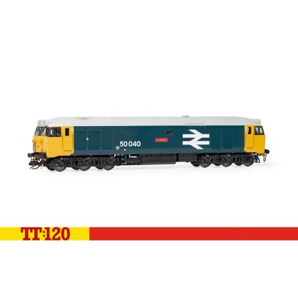 Hornby TT3014 TT Gauge Class 50 50040 'Leviathan' BR Large Logo Blue