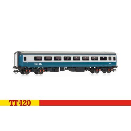 Hornby TT4017 TT Gauge BR Mk2F Tourist Standard Open Coach Blue And Grey E5911