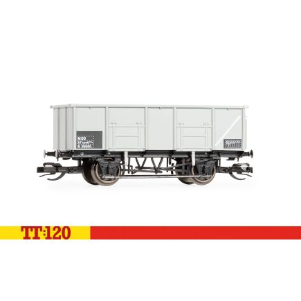 Hornby TT6016 TT Gauge BR 21 Ton Mineral Wagon BR Grey B316500