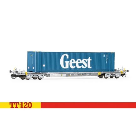 Hornby TT6033 TT Gauge IFA Container Wagon TOUAX Sffgmss GEEST 45ft Container