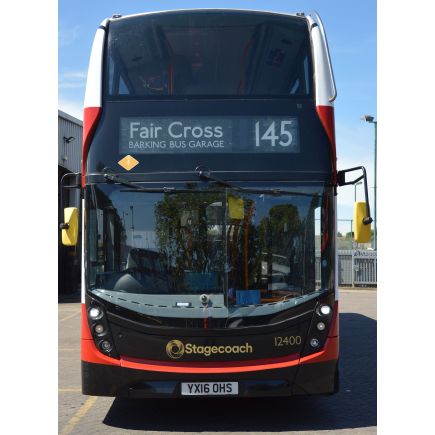 Northcord UK6539 ADL Enviro400 Stagecoach London Ambassador12400 YX16 OHS