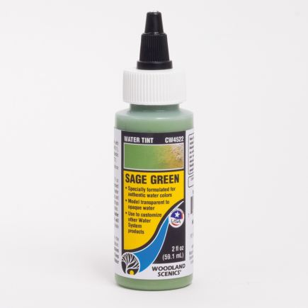 Woodland Scenics CW4522 Sage Green Water Tint