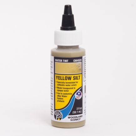 Woodland Scenics CW4524 Yellow Silt Water Tint