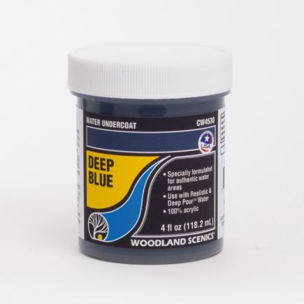 Woodland Scenics CW4530 Deep Blue Water Undercoat