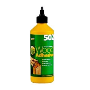 502 All Purpose Weatherproof Wood Adhesive 500ml