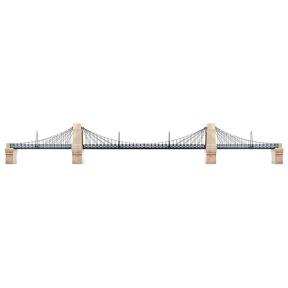 Hornby R8008 OO Gauge Grand Suspension Bridge
