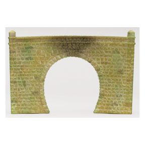 Hornby R8509 OO Gauge Single Stone Tunnel Portal x2