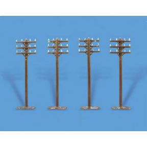 Modelscene 5182 N Gauge Telegraph Poles