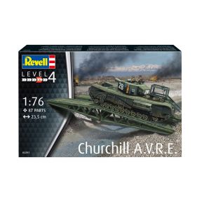 Revell 03297 British Churchill AVRE Bridge-Layer Plastic Kit