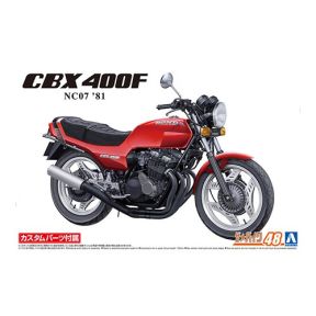 Aoshima 06232 Honda NC07 CBX400F Motorbike Plastic Kit