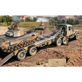 Airfix A02301V Scammell Tank Transporter Plastic Kit