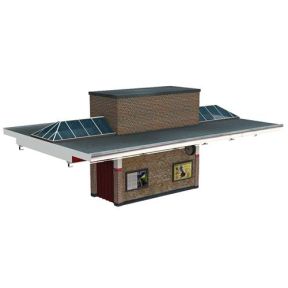 Bachmann 44-065 Art Deco Platform Centre Building