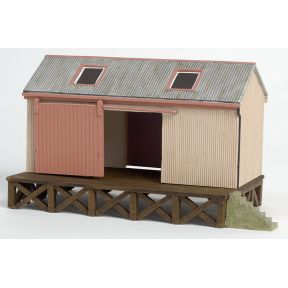 Bachmann 44-006 Corrugated Goods Shed